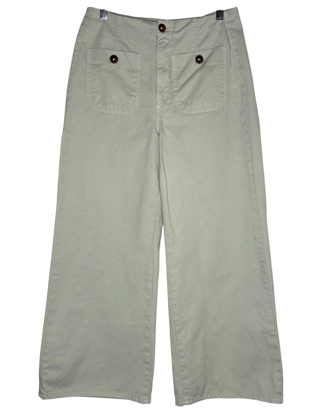Zara jeans mint green size 4